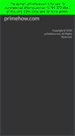 Mobile Screenshot of primehow.com